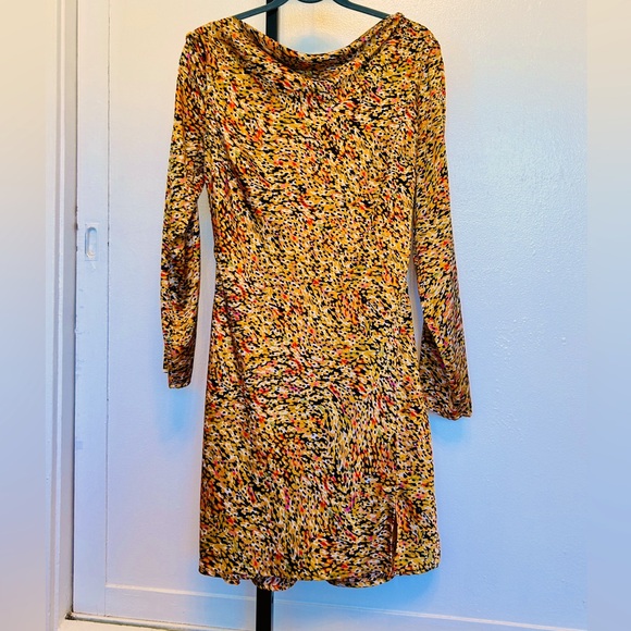 Astr Multicolor Abstract Mini Dress - Picture 1 of 4